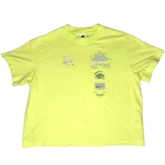Nike Sportswear LA Graphic Boxy Crop T-Shirt - Picture 5 of 12